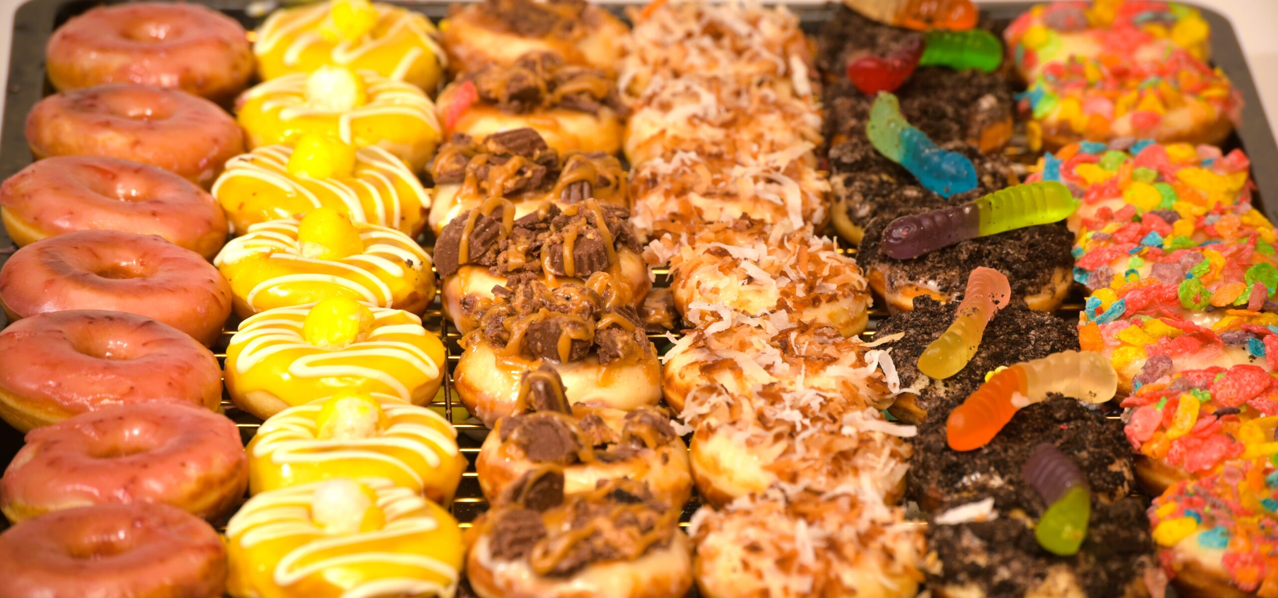 Strawberry Bliss mini donuts