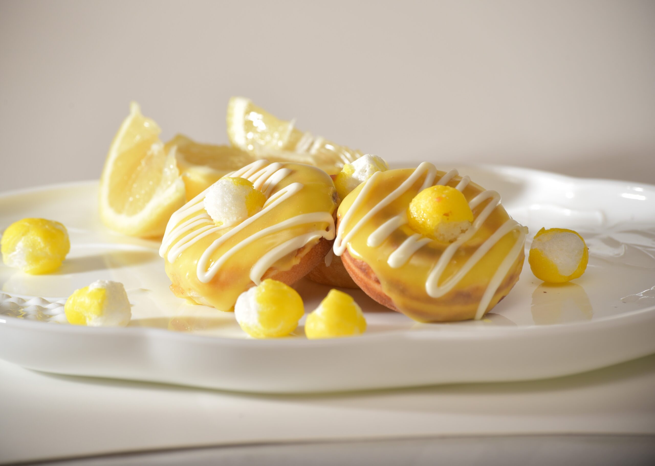 Lemon Pop mini donuts