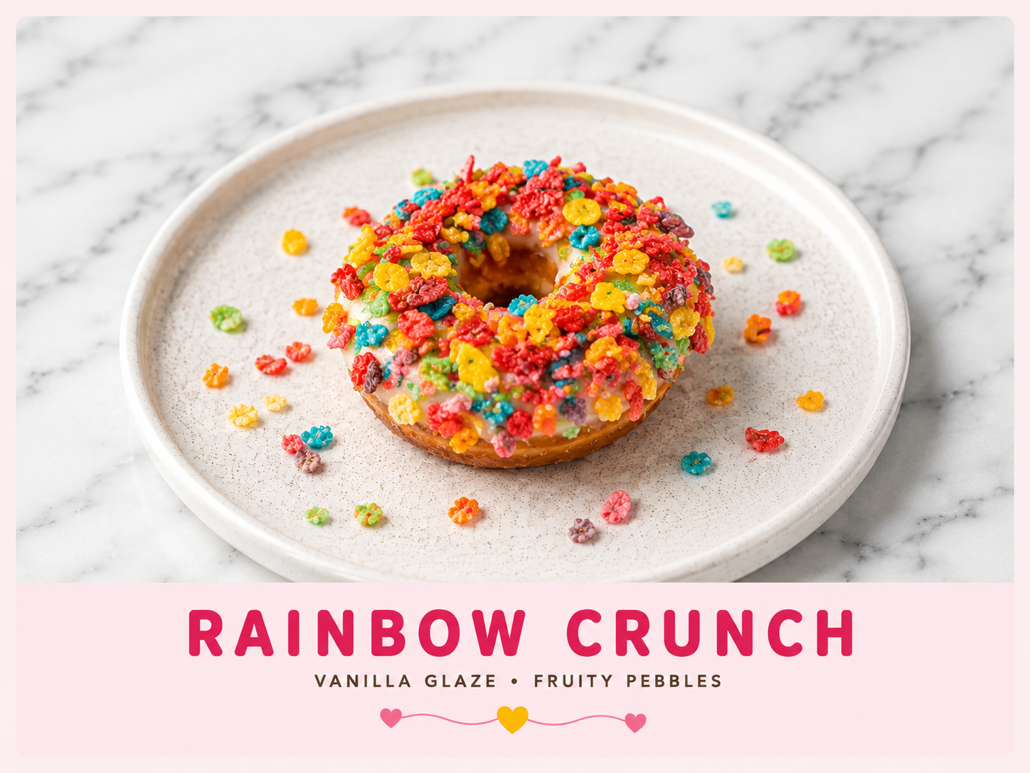 Dirt Cup mini donut