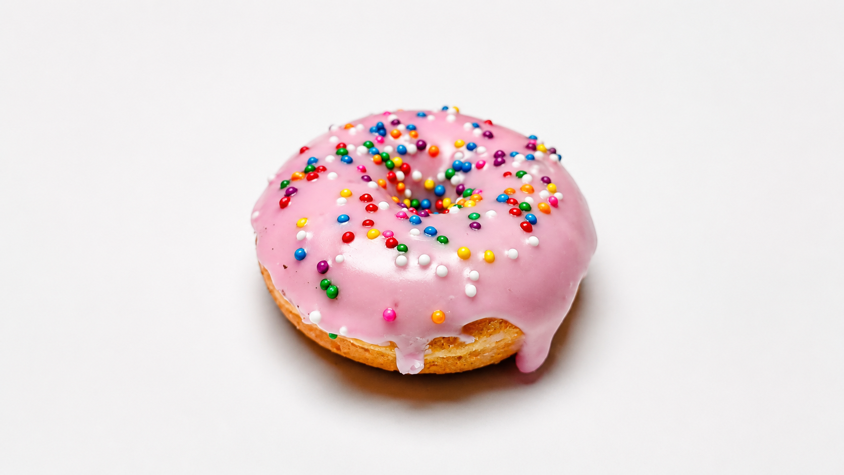Pink Party mini donuts