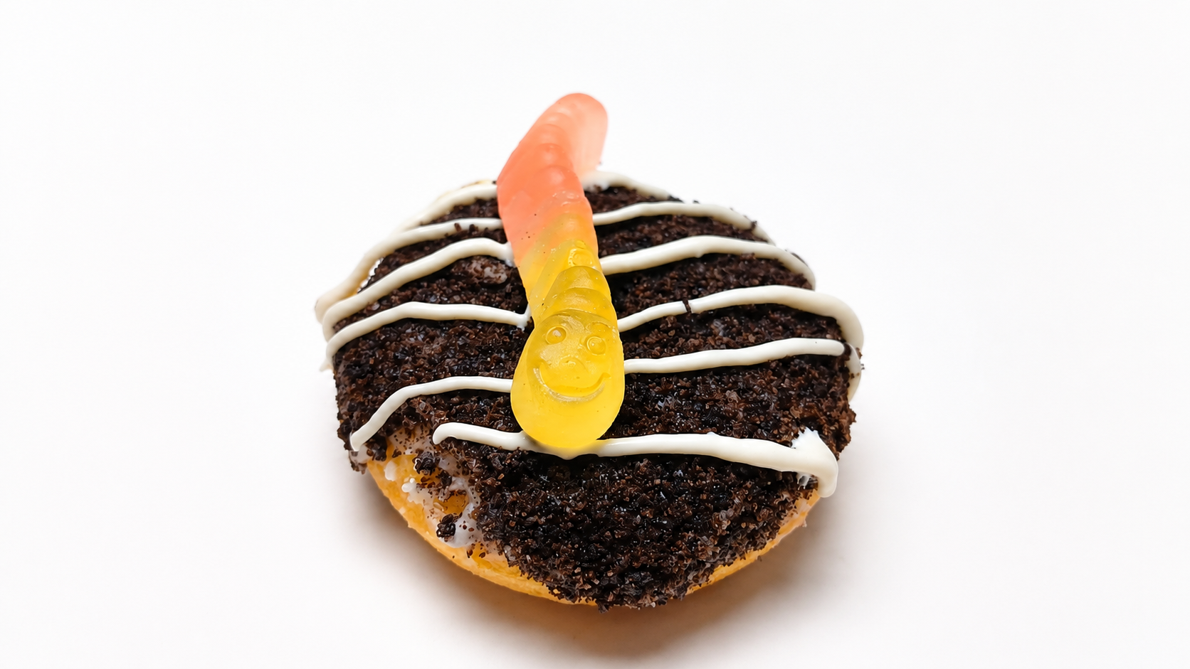 Dirt Cup mini donut